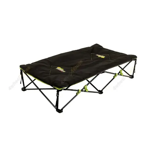 [IPET0034] Ironman Large Quick Fold Dog Bed with Padded Mat (133x68x30cm)
