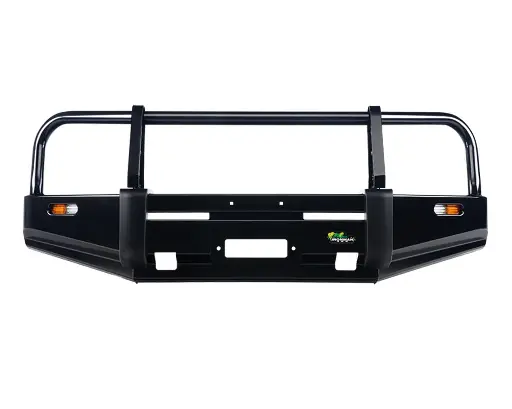 [BBC051] Ironman Commercial Bull Bar - Black (Hilux 15+)