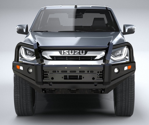 [PW06144902] Safarituff Bull Bar for Isuzu Dmax D/Cab 2024+ With Indicator Lights/ New Fof Lamps/Air Flow/Wiring Kit