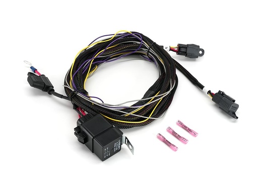 [2L-DT4-290] Lazer Two-Lamp 4-Pin Deutsch DT Wiring Kit (12V) - for Carbon-2/Carbon-6 (White/Yellow Dip)