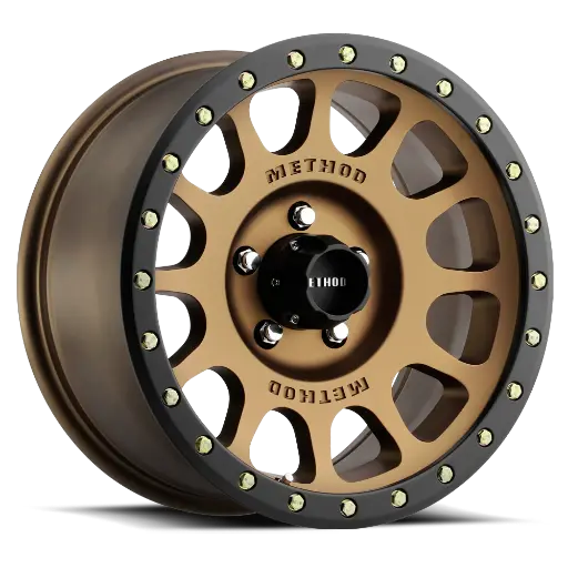 [MR30578558900] Method MR305 17X8.5 0MM Offset, 5x150, Bronze Matte Black Lip LC200