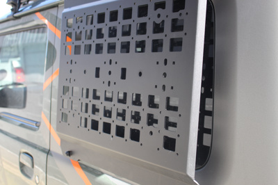 [JIM-A-MP-EX] Alucab Jimny - Exterior Molle Plate (Individual)