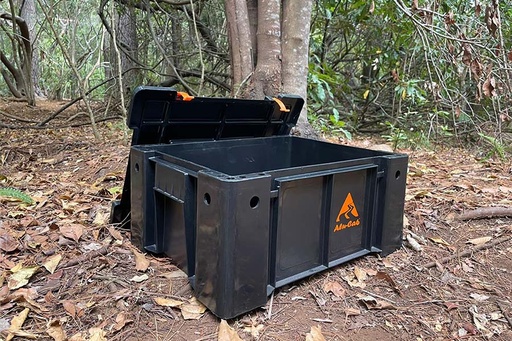 [C-A-AMMO-H] Alucab Ammo Boxes - Black-High Lid