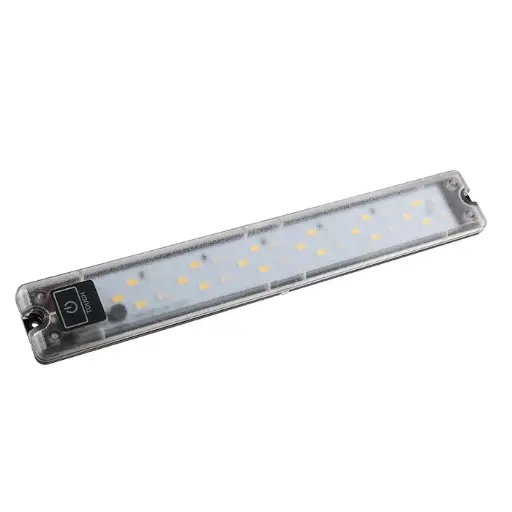 [C-A-LED-CC] Alucab 12+18 Led Dual Color Touch White/Red Lights