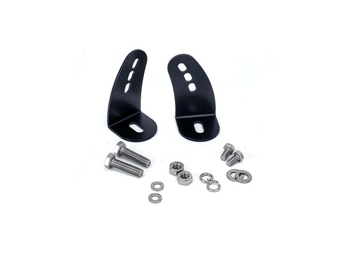 [1118K-B] Lazer Side Bracket Kit BLACK