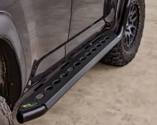 [SSRP090-D] Ironman Premium Side Steps & Rails For Toyota LC 300 Series